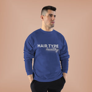 Hair Type Crewneck Unisex Sweatshirt